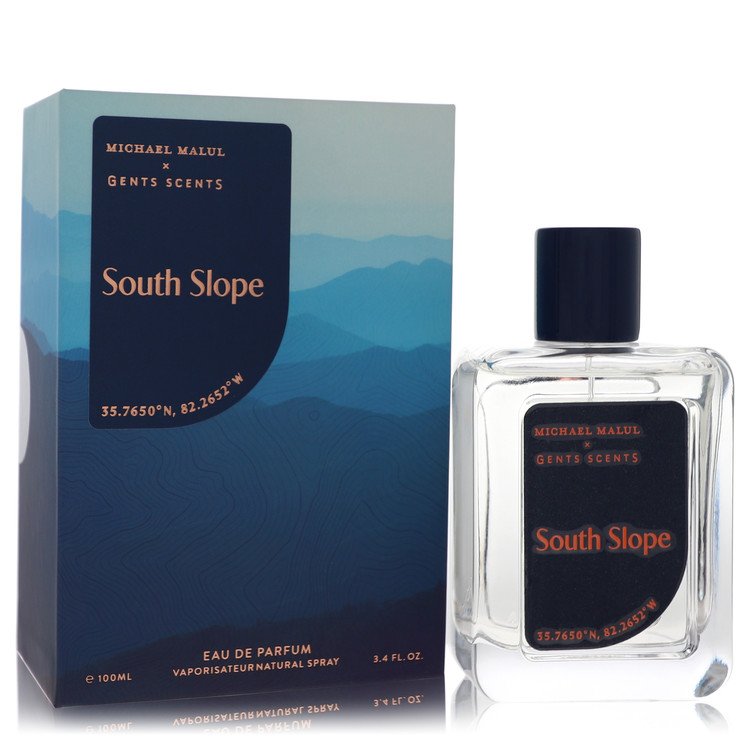 An image displaying Michael Malul South Slope by Michael Malul Eau De Parfum Spray 3.4 oz for Men by Michael Malul