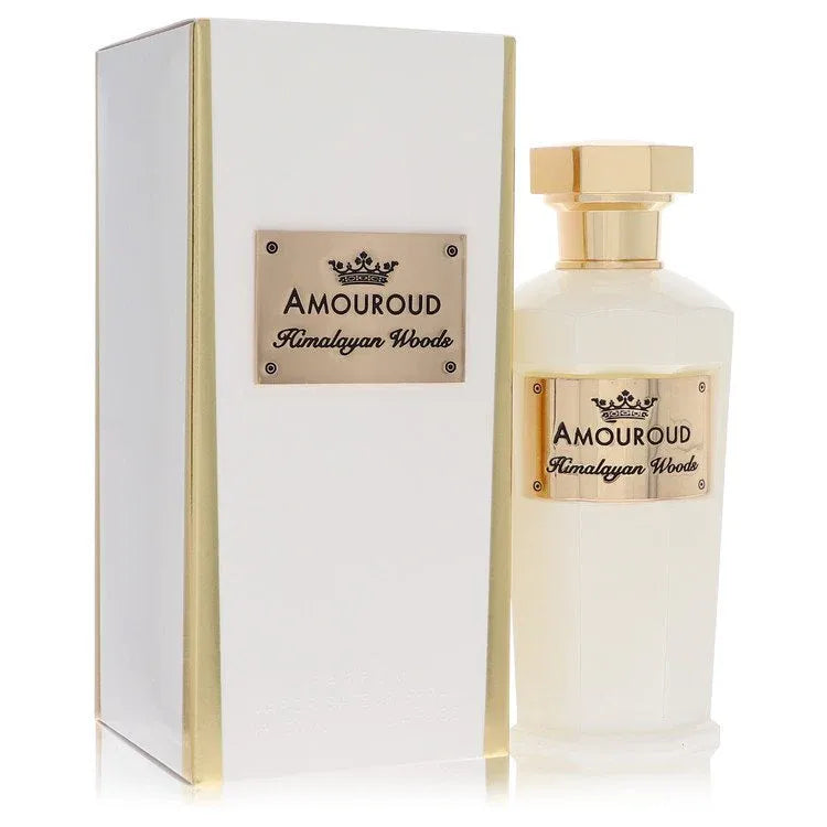 An image displaying Amouroud Himalayan Woods by Amouroud Eau De Parfum Spray 3.4 oz for Women by Amouroud