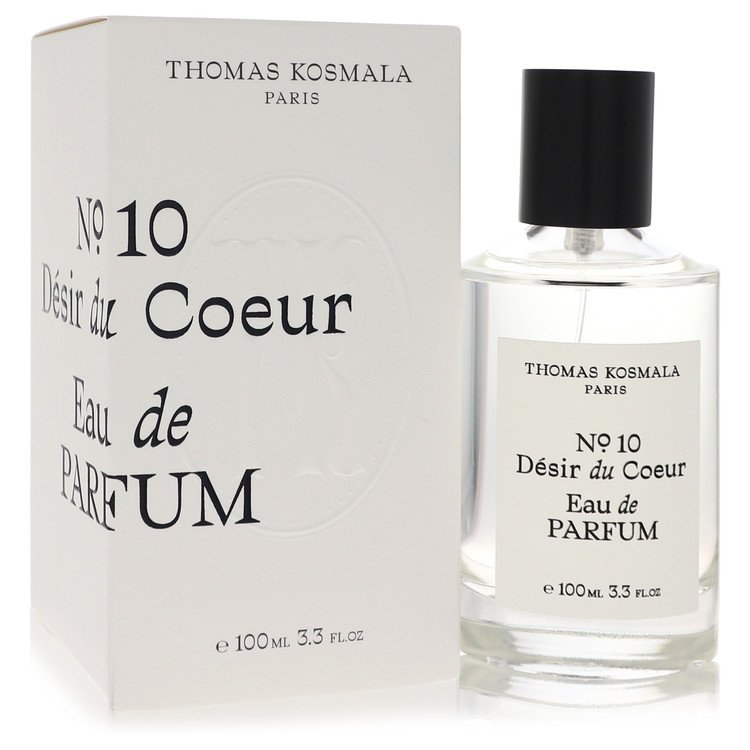 An image displaying Thomas Kosmala No 10 Desir Du Coeur by Thomas Kosmala Eau De Parfum Spray (Unisex) 3.4 oz for Women by Thomas Kosmala