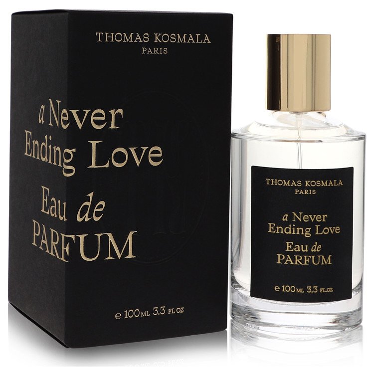 An image displaying Thomas Kosmala A Never Ending Love by Thomas Kosmala Eau De Parfum Spray (Unisex) 3.4 oz for Men by Thomas Kosmala