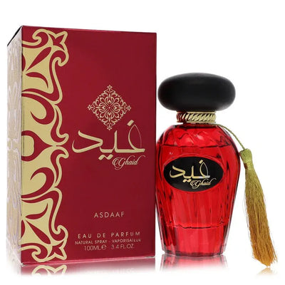 An image displaying Asdaaf Ghaid by Lattafa Eau De Parfum Spray 3.4 oz for Women by Lattafa