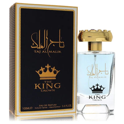 An image displaying Ard Al Zaafaran Taj Al Malik by Al Zaafaran Eau De Parfum Spray 3.4 oz for Men by Al Zaafaran
