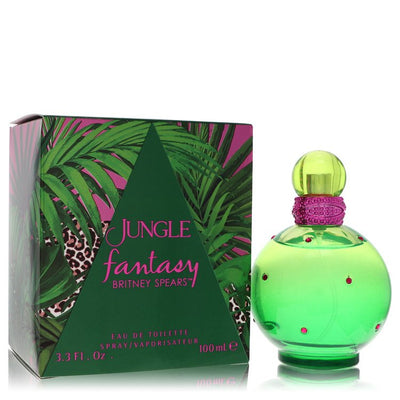 An image displaying Jungle Fantasy Britney Spears by Britney Spears Eau De Toilette Spray 3.4 oz for Women by Britney Spears