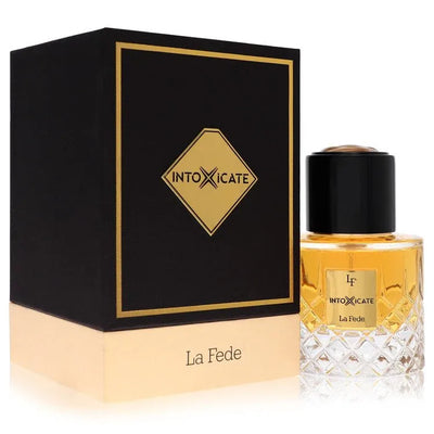 An image displaying Khadlaj Intoxicate La Fede by Khadlaj Eau De Parfum Spray 3.4 oz for Men by Khadlaj