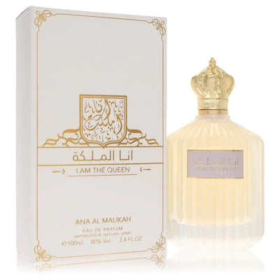 An image displaying Ard Al Zaafaran I Am The Queen by Al Zaafaran Eau De Parfum Spray 3.4 oz for Women by Al Zaafaran