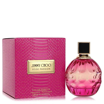 An image displaying Jimmy Choo Rose Passion by Jimmy Choo Eau De Parfum Spray 2 oz for Women by Jimmy Choo