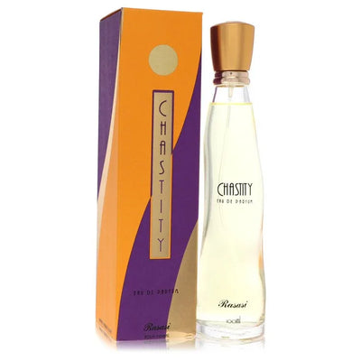 An image displaying Rasasi Chastity by Rasasi Eau De Parfum Spray 3.4 oz for Women by Rasasi