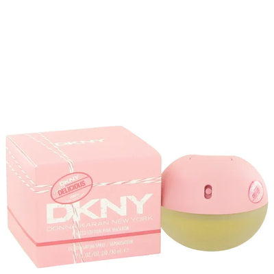 An image displaying Sweet Delicious Pink Macaron by Donna Karan Eau De Parfum Spray (Limited Edition Unboxed) 1.7 oz for Women by Donna Karan