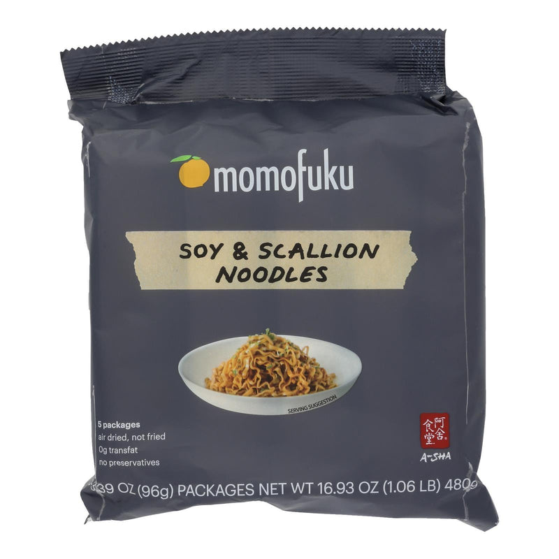 Momofuku - Noodles Soy And Scallions - Case Of 10-16.93 Ounce