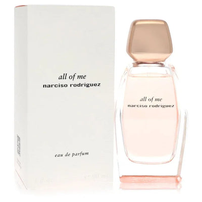 An image displaying Narciso Rodriguez All of Me by Narciso Rodriguez Eau De Parfum Spray 3 oz for Women by Narciso Rodriguez