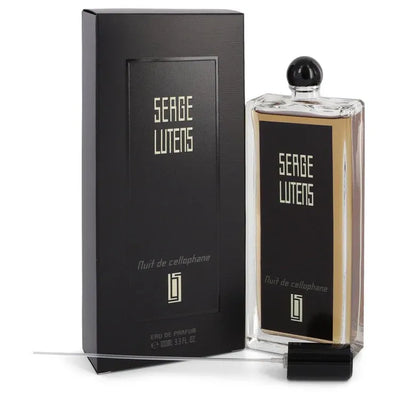 An image displaying Nuit De Cellophane by Serge Lutens Eau De Parfum Spray 3.3 oz for Women by Serge Lutens