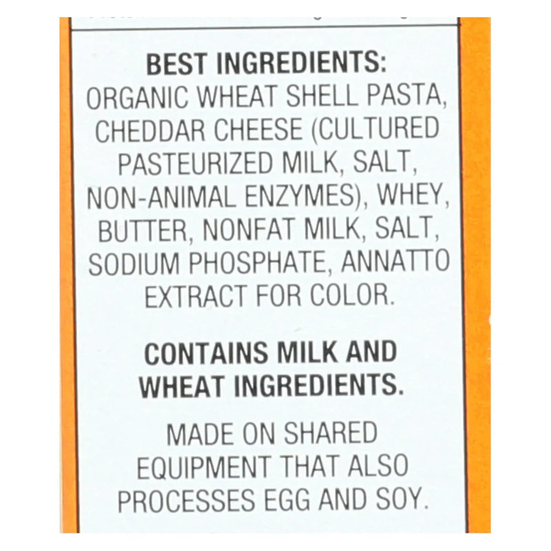 An image displaying Annies Homegrown Macaroni And Cheese - Organic - Shells And Real Aged Cheddar - 6 Ounce - Case Of 12 by Annie&