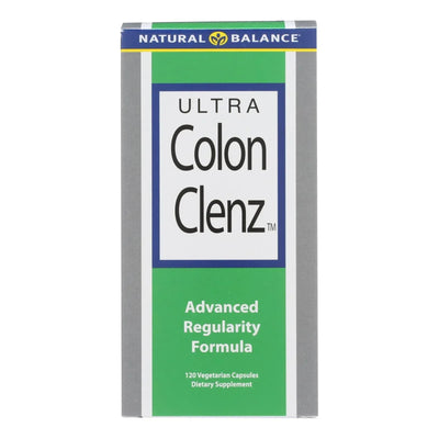 An image displaying Natural Balance Ultra Colon Clenz - 120 Vegetarian Capsules by Natural Balance