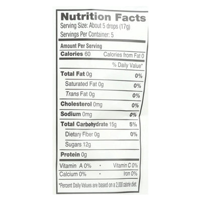 Yummy Earth Organic Candy Drops Wild Peppermint - 3.3 Ounce - Case Of 6