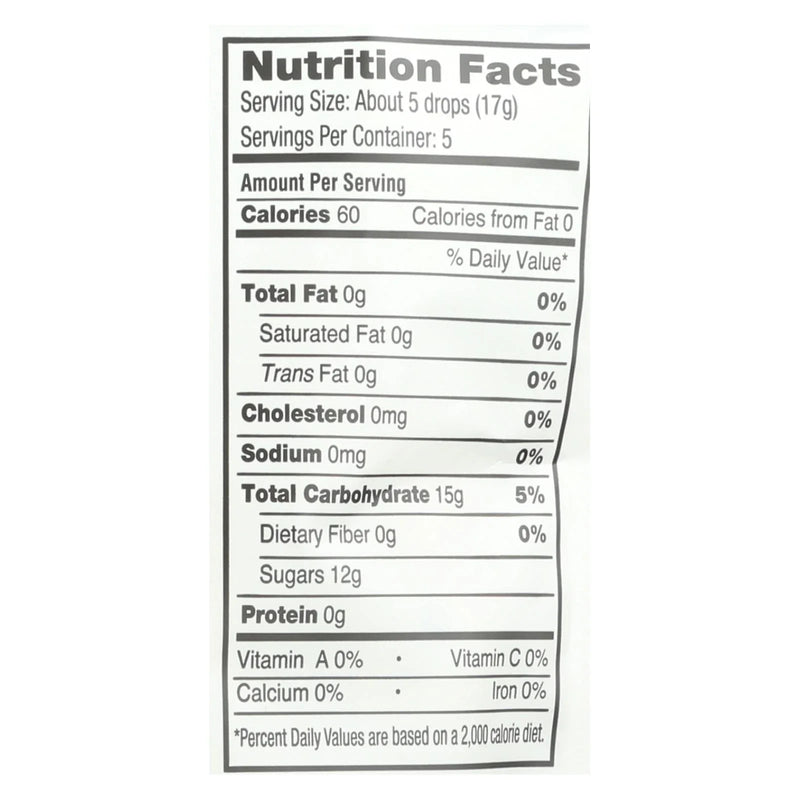 Yummy Earth Organic Candy Drops Wild Peppermint - 3.3 Ounce - Case Of 6
