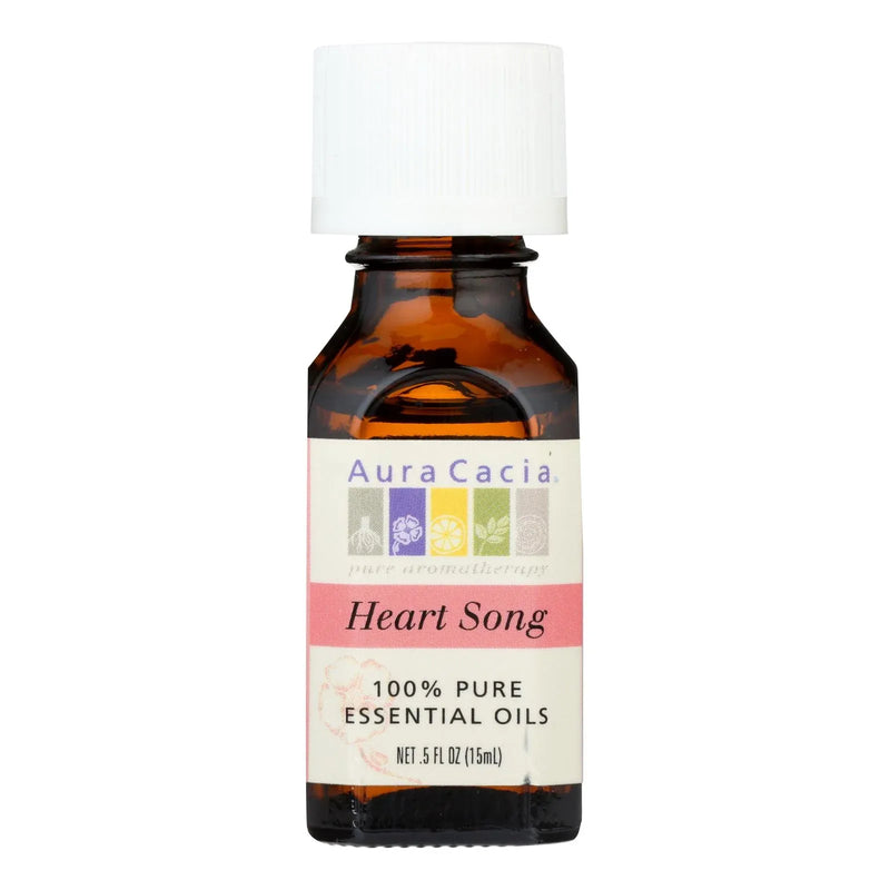 An image displaying Aura Cacia - Pure Essential Oil Heart Song - 0.5 Fl Ounce by Aura Cacia