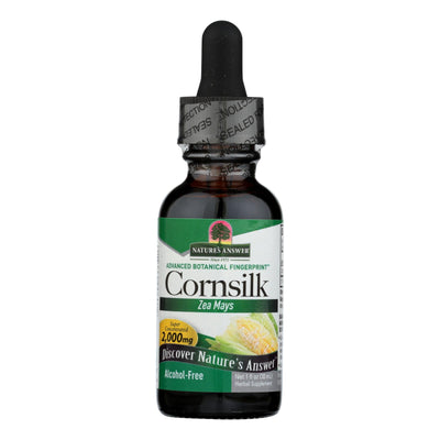 An image displaying Nature's Answer - Cornsilk Alcohol Free - 1 Fl Oz by Nature's Answer