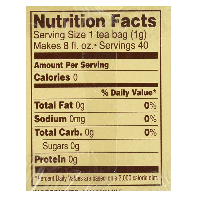 Celestial Seasonings Herbal Tea - Sleepytime - Caffeine Free - Case Of 6 - 40 Bags - Orca Market