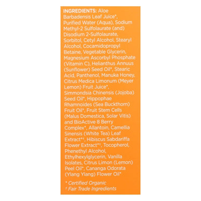 Andalou Naturals Creamy Cleanser For Combination Skin Meyer Lemon - 6 Fl Oz - Orca Market