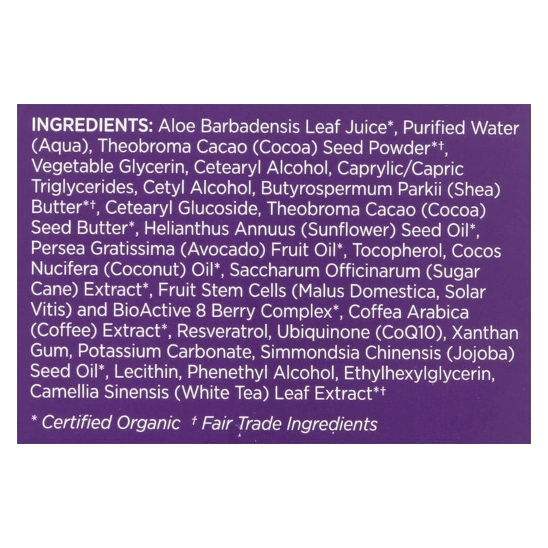 Andalou Naturals Skin Food Nourishing Mask Avo Cocoa - 1.7 Ounce