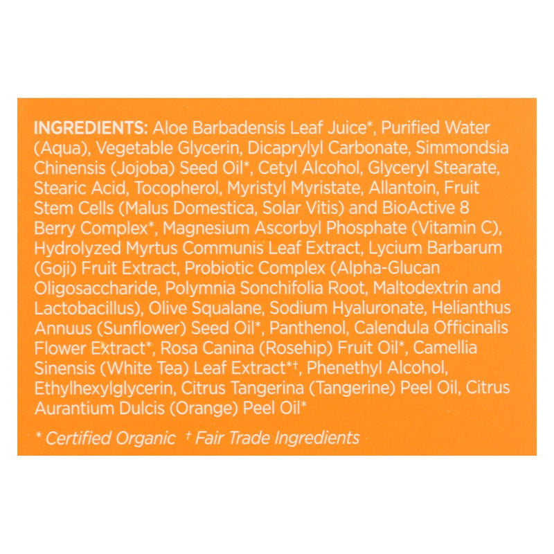 Andalou Naturals Renewal Cream Brightening Probiotic Plus C - 1.7 Fl Oz - Orca Market
