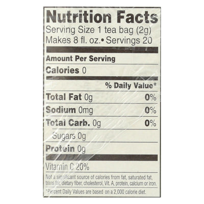 Celestial Seasonings Green Tea Caffeine Free - 20 Tea Bags - Case Of 6 - Orca Market