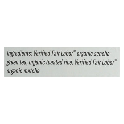 An image displaying Numi Tea Toasted Rice Green Tea - Organic - Case Of 6 - 18 Bags by Numi Tea