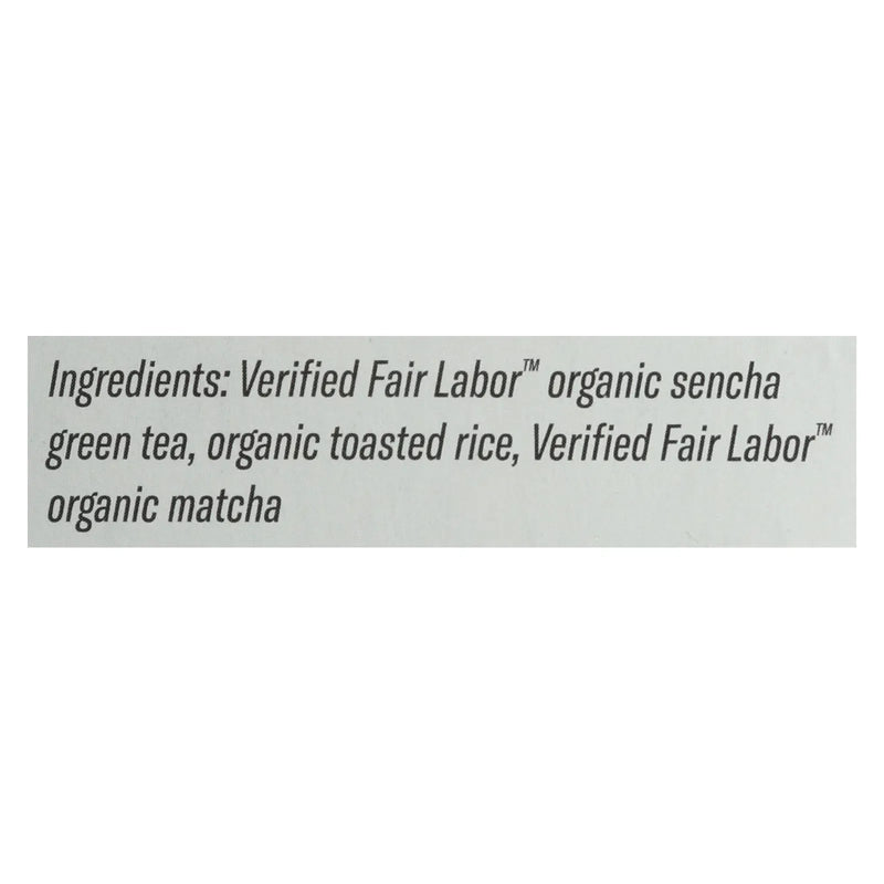 An image displaying Numi Tea Toasted Rice Green Tea - Organic - Case Of 6 - 18 Bags by Numi Tea