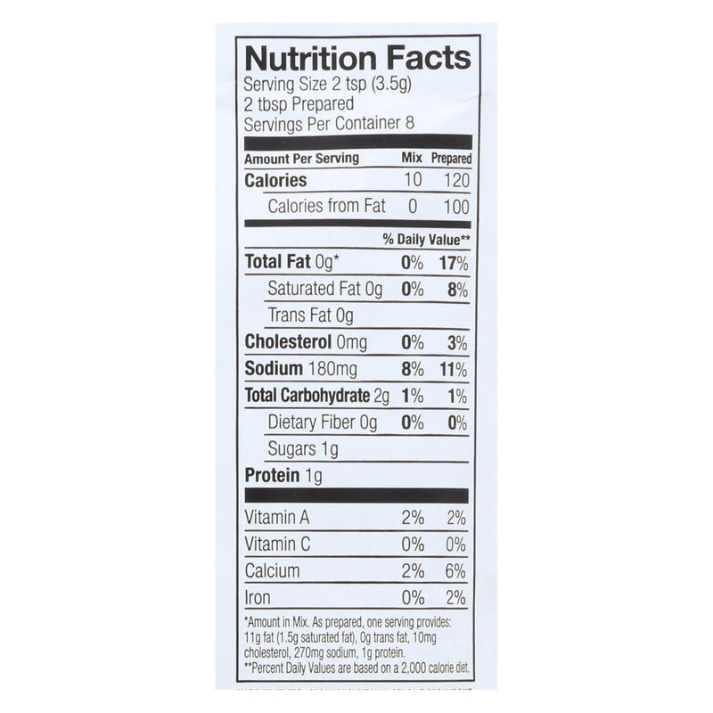 An image displaying Simply Organic Ranch Salad Dressing Mix - Case Of 12 - 1 Ounce by Simply Organic