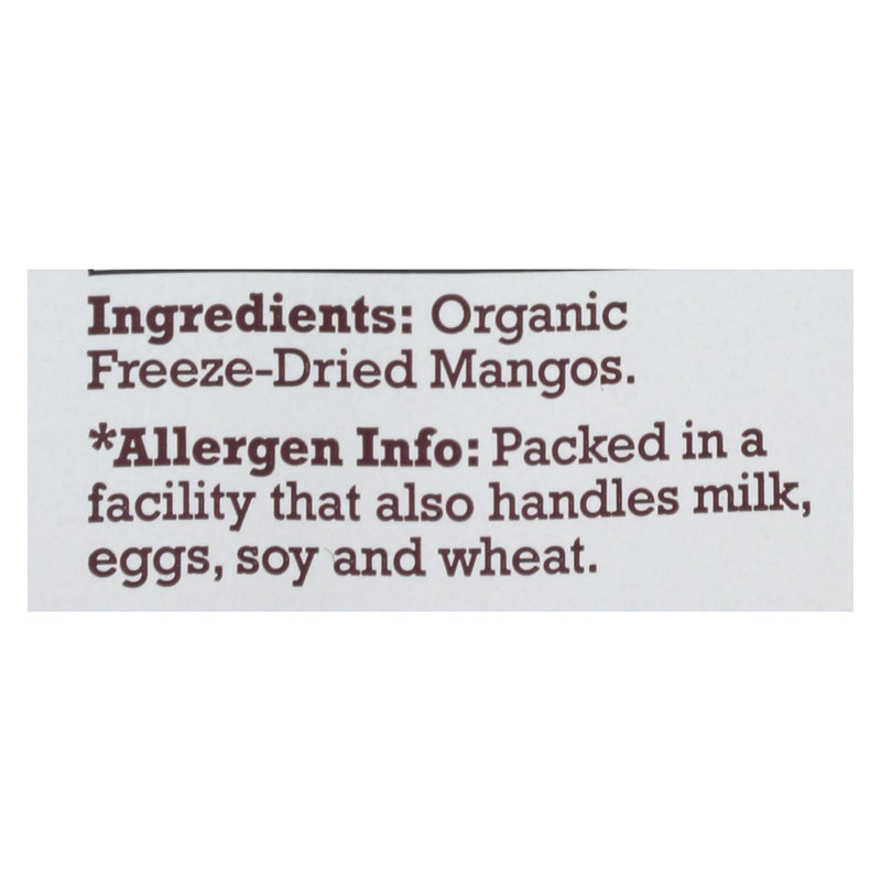 Natierra Freeze Dried - Mangos - Case Of 12 - 1.5 Ounce