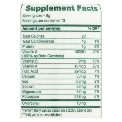Green Foods Dr Hagiwara Green Magma Barley Grass Juice Powder - 2.8 Ounce