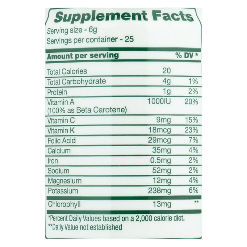 Green Foods Dr Hagiwara Green Magma Barley Grass Juice Powder - 5.3 Ounce