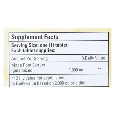 Bio Nutrition - Maca-max - 1000 Mg - 30 Tablets - Orca Market