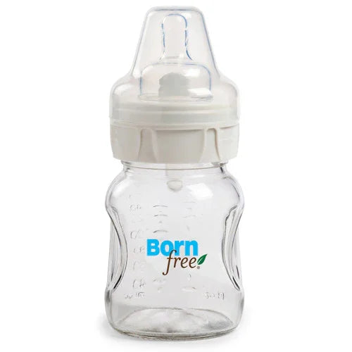 Bornfree - Natural Feeding Glass Bottle - Slow Flow - 5 Ounce
