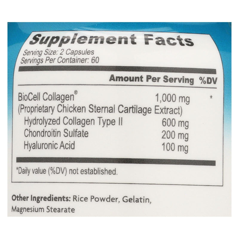 Health Logics Biocell Collagen - 120 Capsules - Orca Market