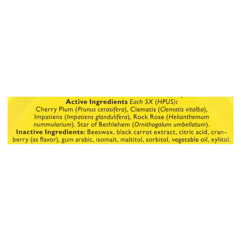 An image displaying Bach Rescue Remedy Pastilles - Cranberry - 50 Grm - Case Of 12 by Bach