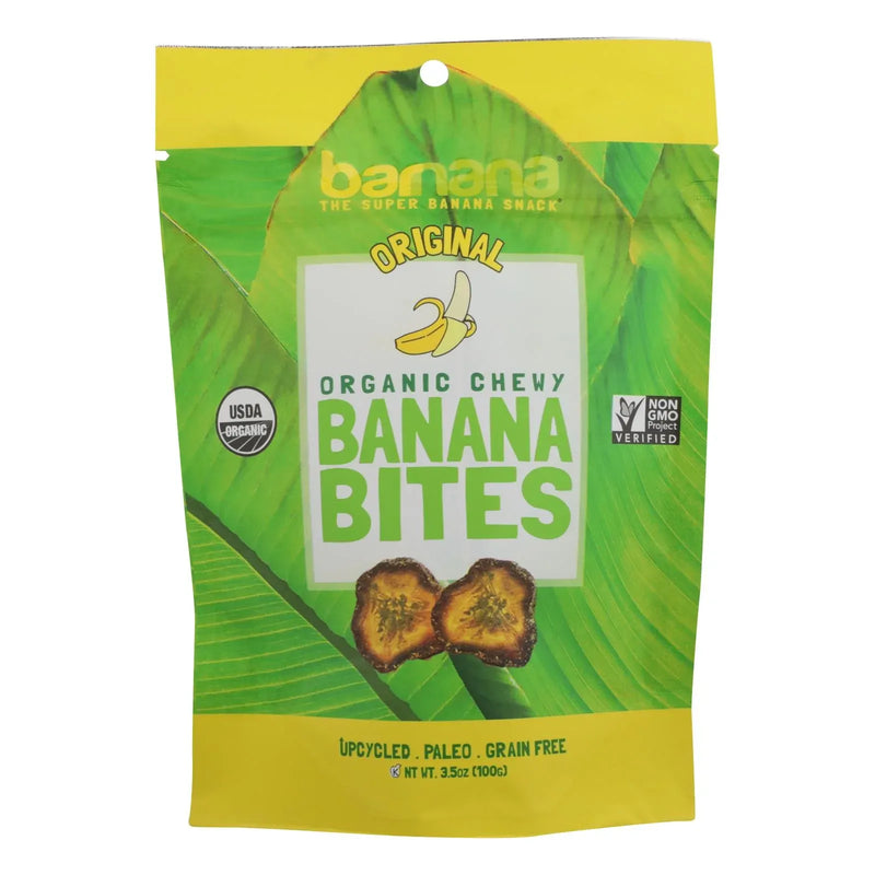 An image displaying Barnana Banana Bites - Organic - Original - 3.5 Ounce - Case Of 12 by Barnana