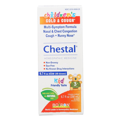 An image displaying Boiron - Children's Chestal Cough And Cold - 6.7 Ounce by Boiron