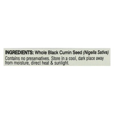 An image displaying Amazing Herbs - Black Seed Whole Seed - 16 Oz by Amazing Herbs