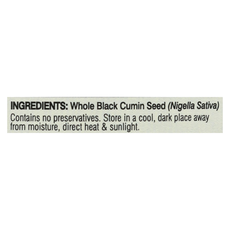 An image displaying Amazing Herbs - Black Seed Whole Seed - 16 Oz by Amazing Herbs