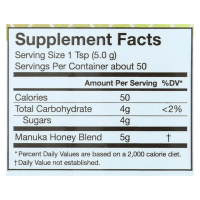 An image displaying Manukaguard Manuka Honey - Honey Dew Plus - 8.8 Ounce by Manukaguard