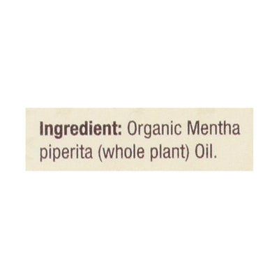 An image displaying Nature's Answer - Organic Essential Oil - Peppermint - 0.5 Ounce. by Nature's Answer