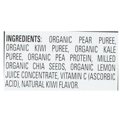 Happy Tot Toddler Food - Organic - Fiber And Protein - Stage 4 - Pear Kiwi And Kale - 4 Ounce - Case Of 16