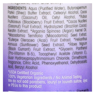 Giovanni Hair Care Products Conditioner - 2chic - Repairing - Leave-in Conditioning And Styling Elixir - Blackberry And Coconut Milk - 4 Oz - 1 Each - Orca Market