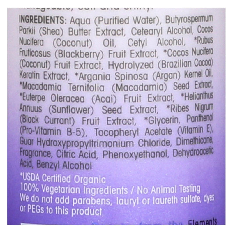 Giovanni Hair Care Products Conditioner - 2chic - Repairing - Leave-in Conditioning And Styling Elixir - Blackberry And Coconut Milk - 4 Oz - 1 Each - Orca Market
