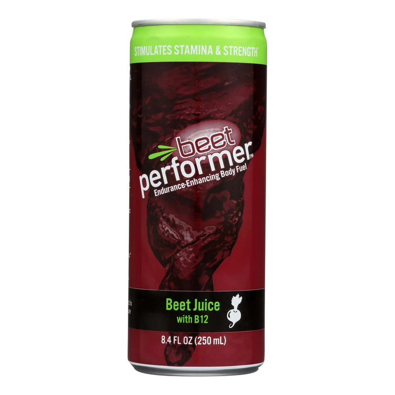 Beet Performer Beet Juice - B12 - Case Of 12 - 8.4 Ounce.