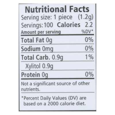 An image displaying Spry Chewing Gum - Xylitol - Peppermint - 100 Count - 1 Each by Spry