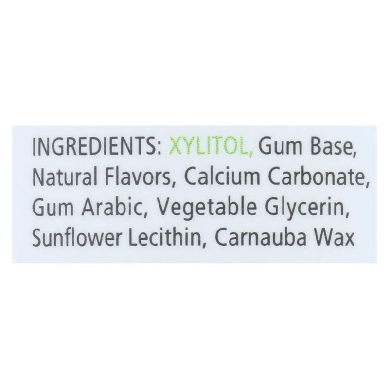 An image displaying Spry Chewing Gum - Xylitol - Peppermint - 100 Count - 1 Each by Spry