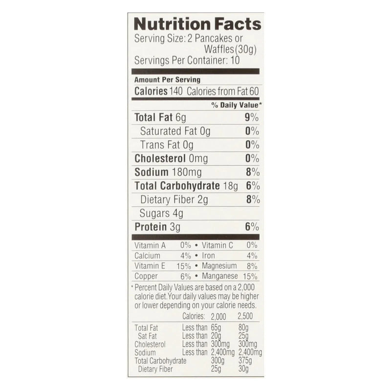 An image displaying Simple Mills Almond Flour Pancake And Waffle Mix - Case Of 6 - 10.7 Ounce by Simple Mills