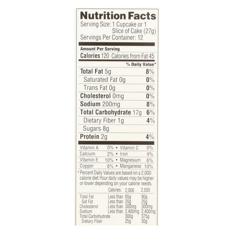 An image displaying Simple Mills Almond Flour Vanilla Cake Mix - Case Of 6 - 11.5 Ounce by Simple Mills